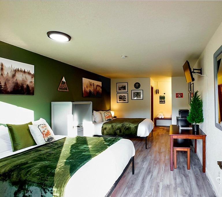 Evergreen Inn เลเวนเวิร์ท ภายนอก รูปภาพ